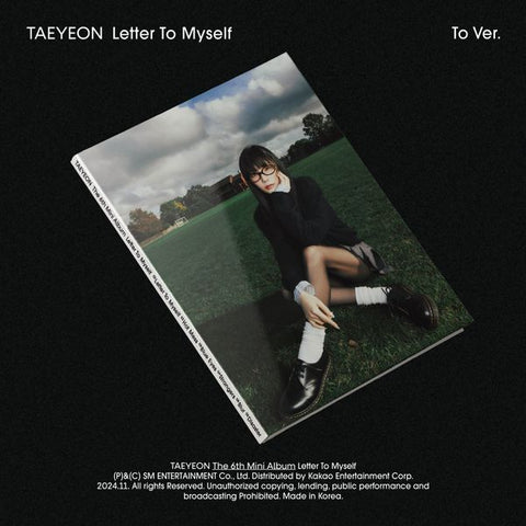 [SFKOREA] TAEYEON - 6th Mini Album [Letter To Myself] (To Ver.)