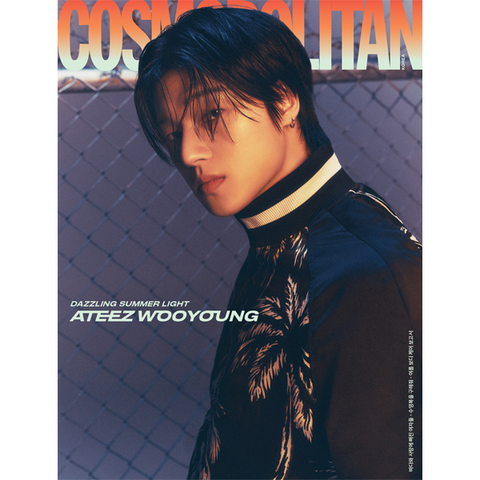 [SFKOREA] COSMOPOLITAN 2024.07 x ATEEZ F TYPE (WOOYOUNG)