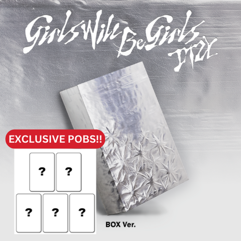 [PRE-ORDER] ITZY - [Girls Will Be Girls] (Box Ver.) (+Soundwave P.O.B)