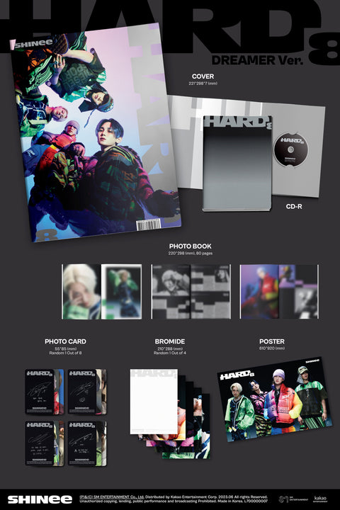 SHINee - The 8th Album [HARD] (PhotoBook Ver.)