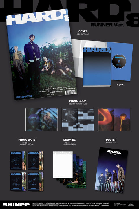 SHINee - The 8th Album [HARD] (PhotoBook Ver.)