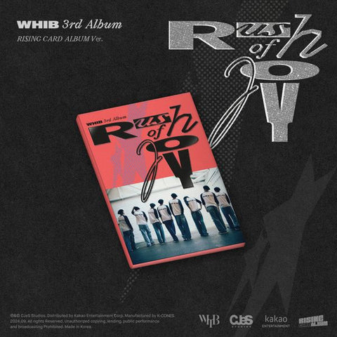 [PRE-ORDER] WHIB - 3rd Single Album [Rush of Joy] (RISING Ver.)