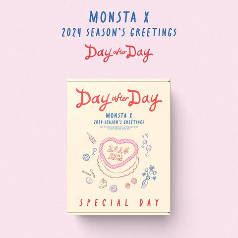 [SFKOREA] MONSTA X - 2024 SEASON'S GREETINGS [Day after Day] (SPECIAL DAY Ver.)
