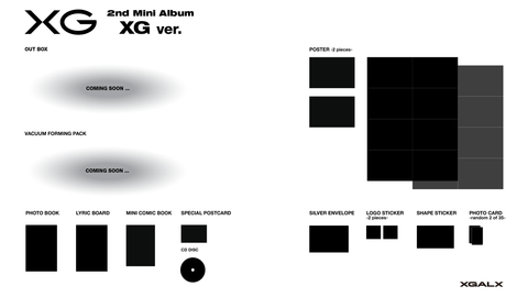 [PRE-ORDER] XG - 2ND MINI ALBUM (XG Ver.)