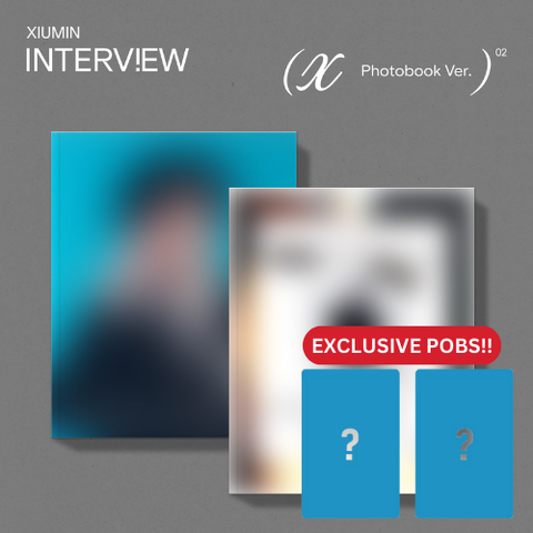 [PRE-ORDER] XIUMIN - [Interview X] (Photobook Ver.) (+APPLEMUSIC P.O.B)