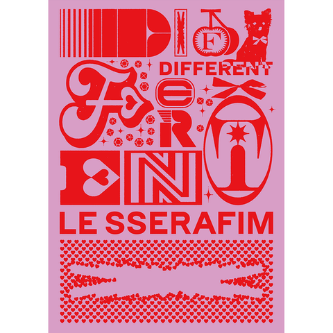 [PRE-ORDER] [JP] LE SSERAFIM - Japan 4th Single [DIFFERENT] (LIMITED NOSTALGIC YLANG)