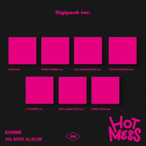 [PRE-ORDER] EVNNE - 4th mini albbum [HOT MESS] (Digipack Ver.)