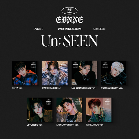 [SFKOREA] EVNNE - 2ND MINI ALBUM [Un: SEEN] (Digipack Ver.)