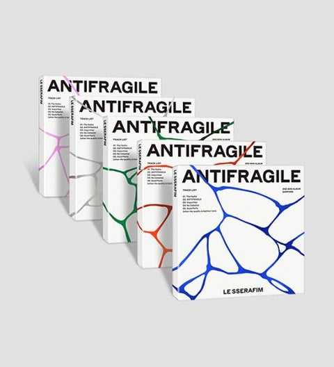 LE SSERAFIM - 2nd Mini Album [ANTIFRAGILE] COMPACT Ver. (Random Ver.)