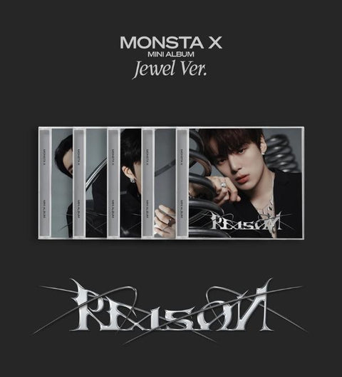 MONSTA X - 12th Mini Album [REASON] (Jewel Ver.) (Random Ver.)