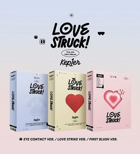 Kep1er - The 4th Mini Album [LOVESTRUCK!] (Random Ver.)