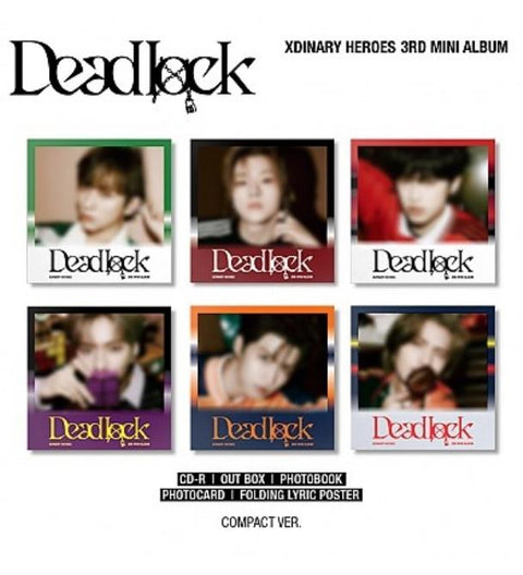 Xdinary Heroes - 3rd Mini Album[Deadlock] (Compact Ver.)