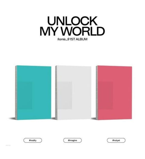 [SFKOREA] fromis_9 - 1st Album [Unlock My World] (Random Ver.)