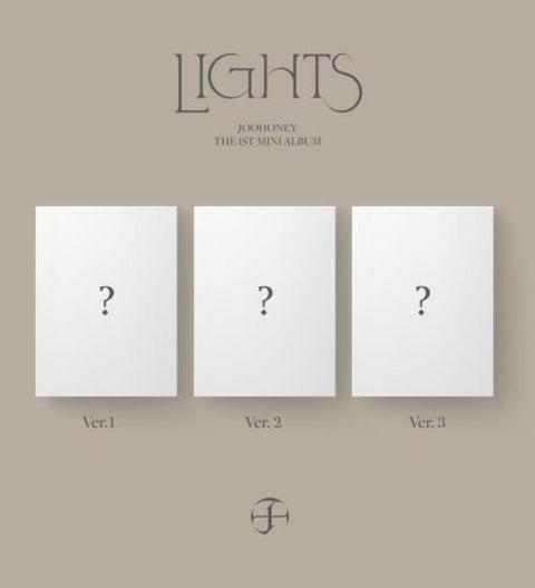 JOOHONEY - 1st Mini Album [LIGHTS] (Random Ver.)