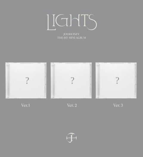 [SFKOREA] JOOHONEY - 1st Mini Album [LIGHTS] (Jewel Ver.) (Random Ver.)