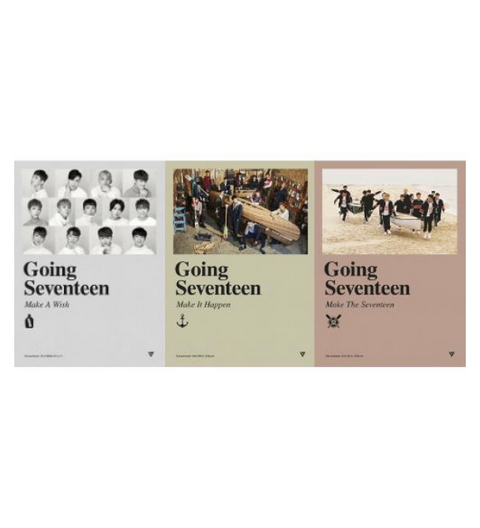 SEVENTEEN - 3rd Mini Album [Going Seventeen] (Random Ver.)