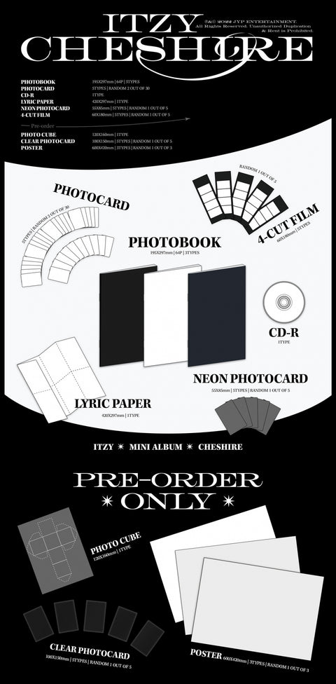 ITZY - [CHESHIRE] STANDARD (Standard Ver.)