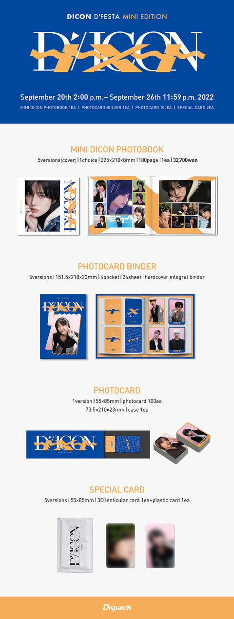 DICON D'FESTA MINI EDITION : TXT (HUENINGKAI VER.)