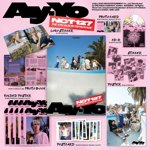 NCT 127 The 4th Album Repackage [AyYo] (A Ver.)