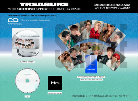 TREASURE JAPAN 1st Mini Album/THE SECOND STEP : CHAPTER ONE (ASAHI ver.)