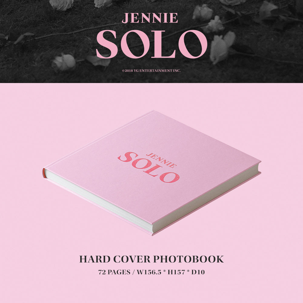 JENNIE (BLACKPINK) - JENNIE [SOLO] PHOTOBOOK – Kpop Glow US