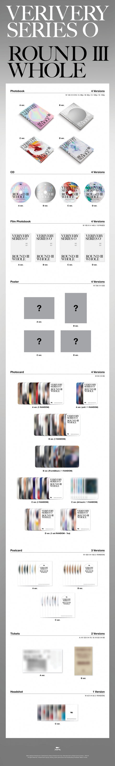 VERIVERY - Vol.1 VERIVERY SERIES 'O' [Round 3: Whole] A Ver.